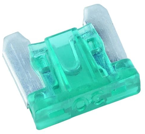 Switch Electronics 10 fusibles de hoja micro automotriz de 30 A, color verde, 25 amperios