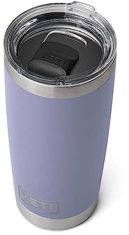 YETI Rambler Trinkbecher, Edelstahl, vakuumisoliert, mit MagSlider-Deckel, 590 ml, kosmisches Flieder