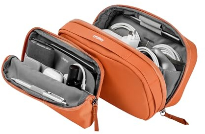 Orbitkey 2-in-1 Tech Accessory Pouch - Terracotta
