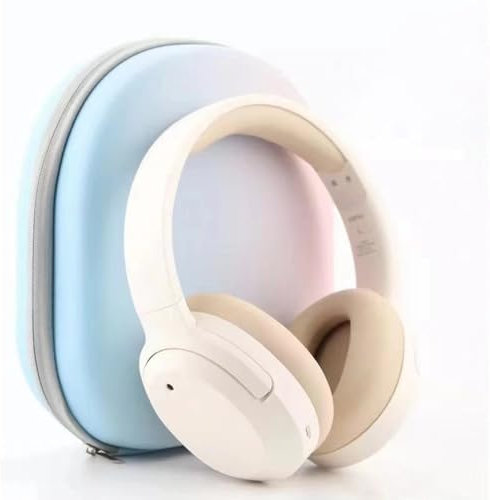 Large Headphone Case Over Ear, Universal Portable Hard Shell Storage Case Protective Cover Pouch Travel Bag (Colorful)