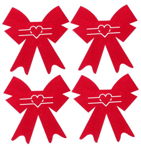 CHILDWEET 4pezzi Portaposate Non Per Matrimoni e Accessorio Per Decorazioni Festive