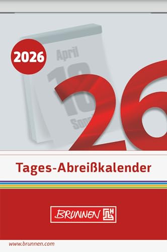 BRUNNEN Abreißkalender 2026 Nr. 4 | 65×98 mm