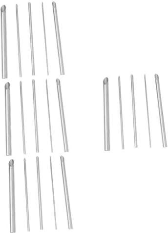 Gadpiparty Lot De 4 Outils De Sculpture Et De Poterie Emporte-pièces en Métal pour Lart De Largile pour Étudiants Et Professionnels 5 Pièces X 4