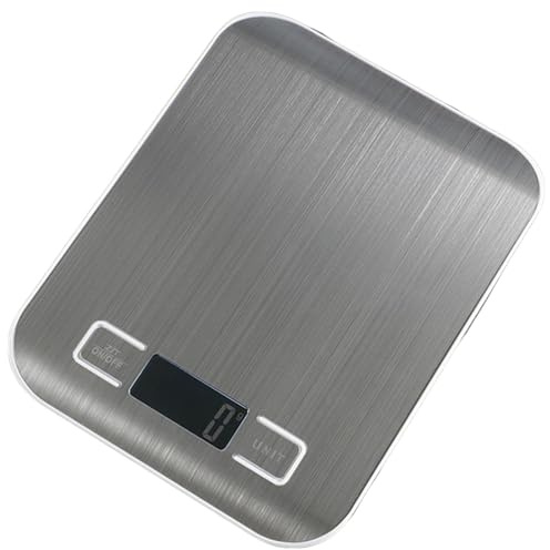 Scala Del Digitale - Strumento Di Pesatura Degli Alimenti, Mini Scala Da Cucina | Contatore Di Once Di Grammo Intelligente, Aiutante Di Cottura Compatta Per Preparazione Dei Pasti, Controllo