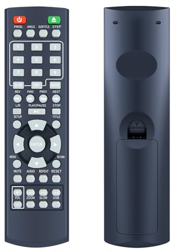 TCNOUMT Replacement Remote Control intended for ONN TV XL-6046 LR03 100008761 100008761OA 100093892 ONA18DP001 ONA19DP005/ philips TV/DVD Player Recorder/OK. Oakcastle DVD100