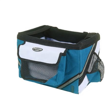 Carrier de bicicleta para perros - Cesta de transporte para mascotas al lado suave para bicicleta | Asiento de bicicleta impermeable para perros pequeños, gatos y conejos, transporte