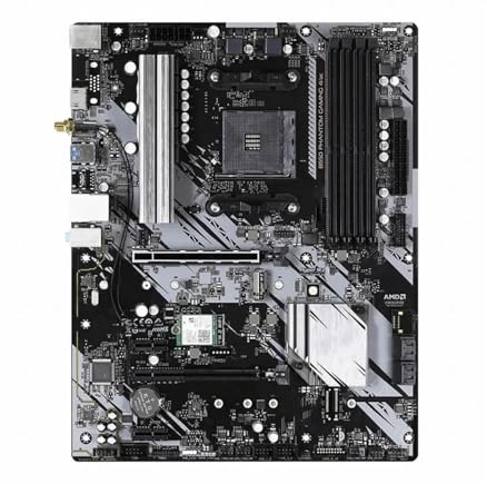 Scheda Madre Scheda madre B550 Fit For ASROCK B550 PHANTOM GAMING 4/AC Socket AM4 DDR4 128 GB M.2 supporta CPU Ryzen 5 5600 5700X PRO 3200G
