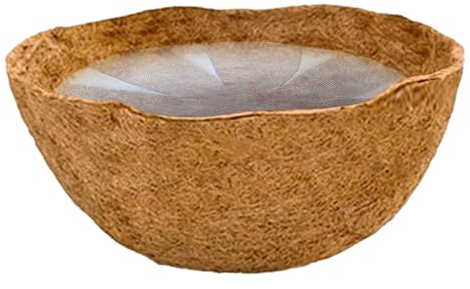 Tappeto di palma da cocco, fodera per cesto di palma di cocco | rivestimento di ricambio per vaso da parete in fibra | rivestimento per vasi terrario, rivestimento di ricambio per