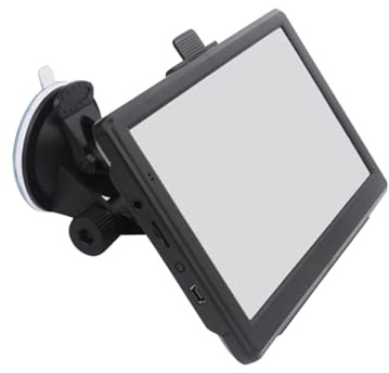 Kisangel 7 Inch Car GPS Navigation Touch Screen LCD Display with Professional Truck Mode for Route Guidance in Vehicles