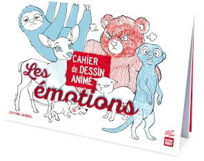 Cahier de dessin animé Les emotions