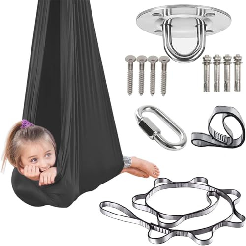 Yoga Tuch Zum AufhäNgen- Swing 200 Kg Max -schaukel Tuch Geeignet, um lebendiger und fröhlicher zu machen (280 * 150CM) Tragfähigkeit Mit Beschläge,B