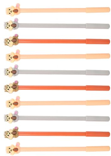 Amosfun 10 Pièces Stylo Gel de Bureau Créatif en Plastique
