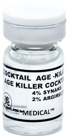 Age-Killer Cocktail/Profi-Serum (steril) Botulin Like – mit neuartigem Wirkstoffkomplex zur Falten-Behandlung – ideal für Microneedling (Dermapen) u. Mesotherapie (Dermaroller) - Ampulle 5 ml