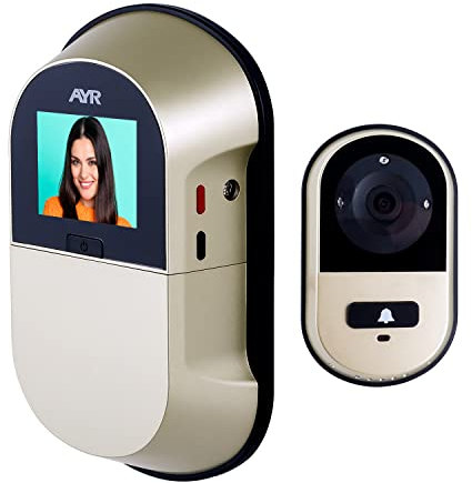 Ayr 757 Türspion Digital WLAN für Tür, Nickel matt