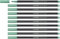 STABILO - Premium Metallic-Filzstift - Pen 68 metallic - 10er Pack - metallic grün