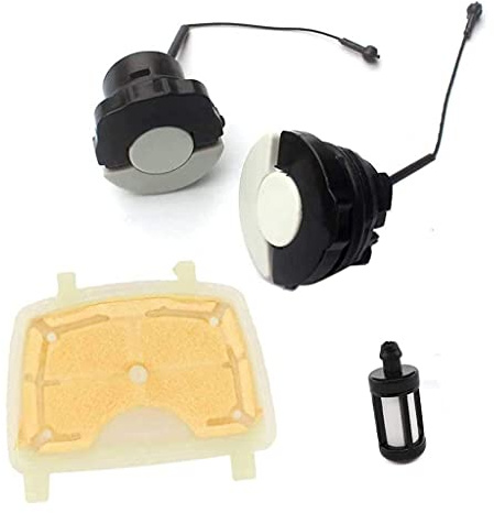 HURI Benzin Tankdeckel Öldeckel Luftfilter Benzinfilter für STIHL MS171 MS181 MS201 MS211 MS 171 181 201 211 Kettensäge # 1139 120 1602