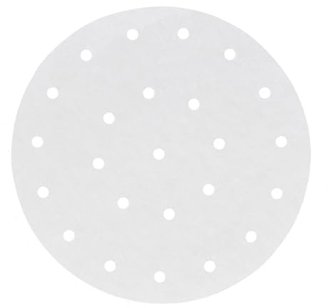 100P Air Fryer Parchment Paper, Air Fryer Liner Paper, Approx. 99-151g / 3.5-5.3oz Suitable for Electric Frying Pan, , Frying pan(18cm)