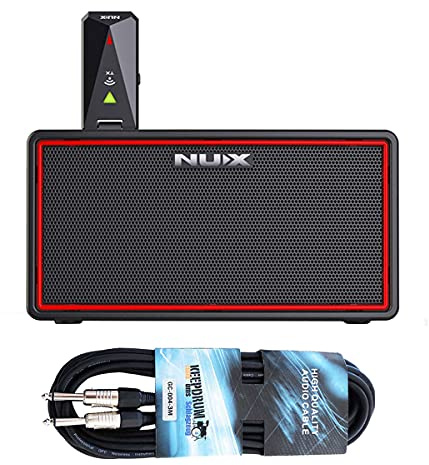 Nux Mighty Air Wireless Modelling Gitarren-Verstärker + keepdrum Klinkenkabel