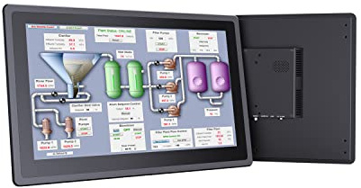 LILLIPUT TK1560/T 15.6 Inch 10 Point Touch Screen and High Brightness IP65 Front Panel with HDMI, VGA, AV Metal Frame, Touchscreen Monitor