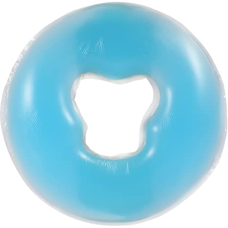 Ausla Gesichtskissen für Massagebett Gesichtskissen Kopfstütze Weiches Silikon SPA Massagekissen(Blauer Himmel)