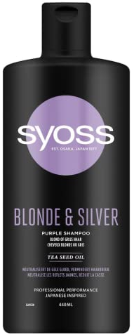 Syoss Shampoo - Blond & Silber - 6er Pack (6 x 440ml)