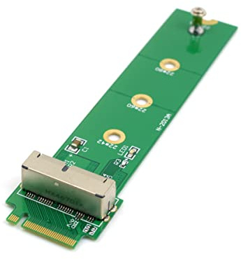 NFHK PCI Express PCI-E 4X M.2 NGFF M-Key auf 2013 2014 2015 Apple MacBook SSD Konvertierungskarte für A1493 A1502 A1465 A1466