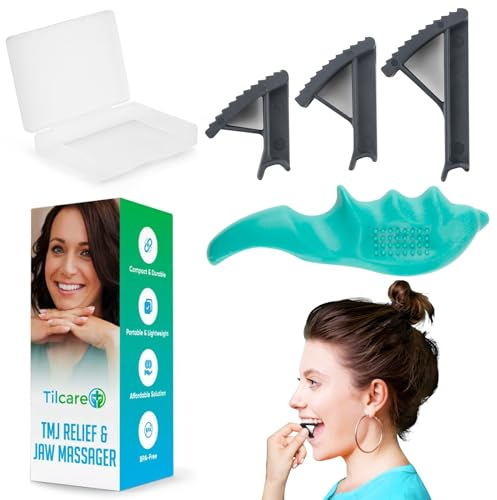 TMJ-Linderung und TMJ-Massagegerät von Tilcare - Beste Linderung bei TMJ-Schmerzen, Kieferschmerzen, und Bruxismus