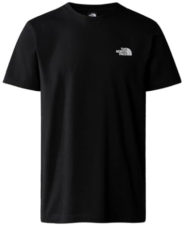 THE NORTH FACE NF0A87NGJK3 M S/S Simple Dome Tee T-Shirt Uomo TNF Black Taglia XL