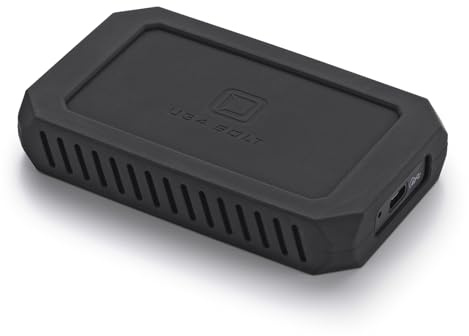 Oyen Digital U34 Bolt 8TB (USB4 40Gbps) NVMe Thunderbolt 4 (USB-C) Portable SSD, Up to 2800MB/s