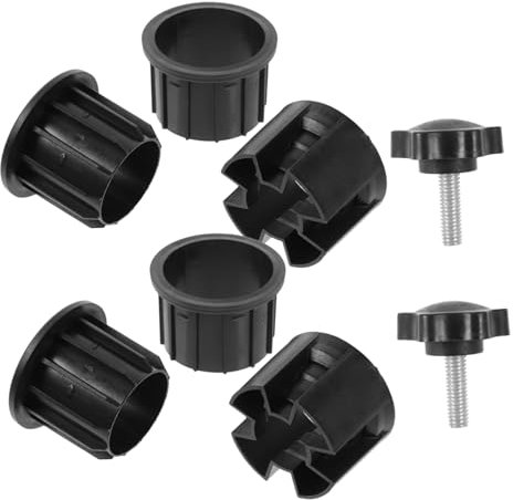BESPORTBLE Couvercles de Remplacement en Silicone pour Pied de Parasol de Terrasse, Ensemble 8 Pièces, Résistants la Chaleur et Incassables, Adaptés pour Support de Parasol Extérieur