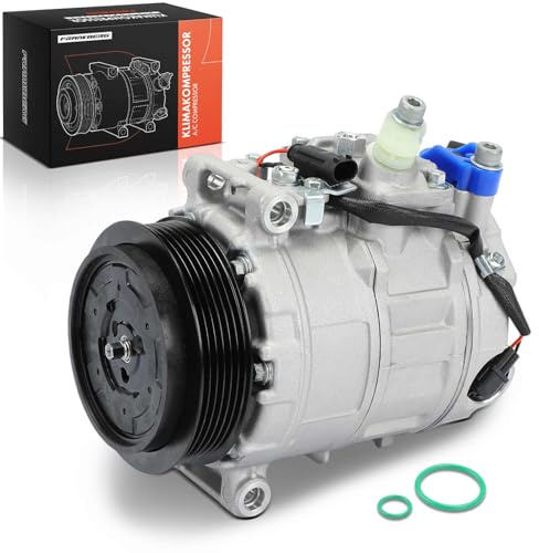 Frankberg Compressore dell'aria condizionata con frizione A0032306411 | Compatibile con: Vitobus W639, Viano W639, Classe S V222 W222 X222, Sprinter 35-T Box B906, Classe M W166, SLK R171