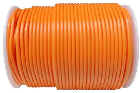 UpGBRF Plástico Varillas De Soldadura Alambre De PVC Suelo De Plástico De Cuero Revestimiento De Suelo 4 Mm para Zonas Públicas, Rollo De 100 Metros,Naranja
