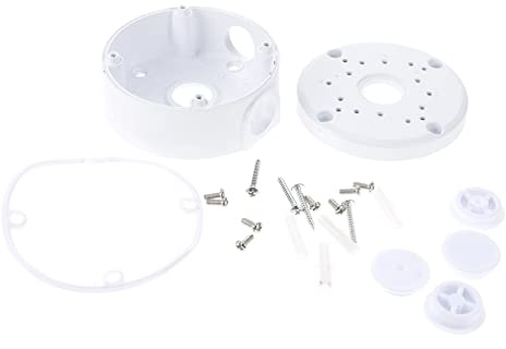 Tofficu Boîte De Jonction Étanche pour Coupleur De Manchon Boîte Électrique Extérieure Résistante Aux Intempéries pour Caméra De Sécurité