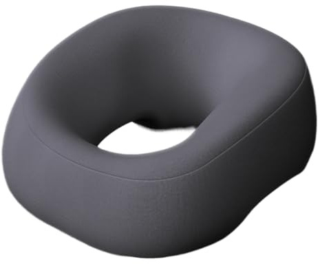 Almohada de Abajo, Almohada para Dormir propensa, cojín para Dormir para Ancianos, Transpirable, Suave, ergonómica, para reposacabezas, Almohadas portátiles de SPA para Alivio de Espalda, Adultos