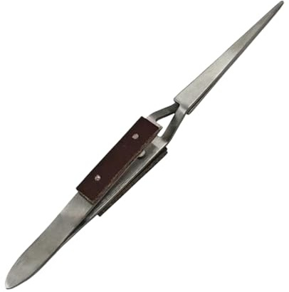ApexPine Cross Locking Precision Tweezers for Electronics Craft Repair