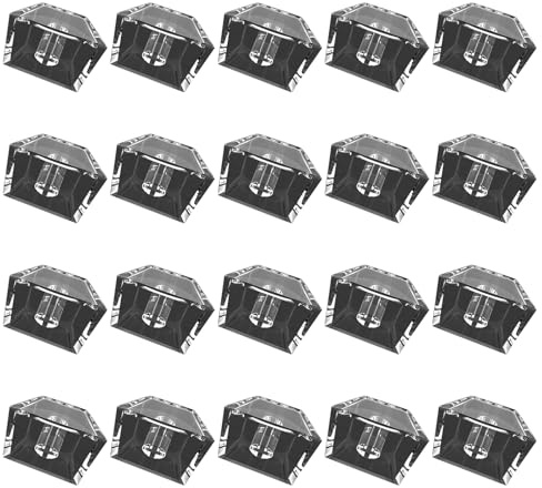 YROHGKPN 20 tasti, altezza originale, 1 U, 1 x tappi per tasti in cristallo trasparente, per interruttori, tastiere da gioco, regalo per gli amanti dei giochi, in cristallo