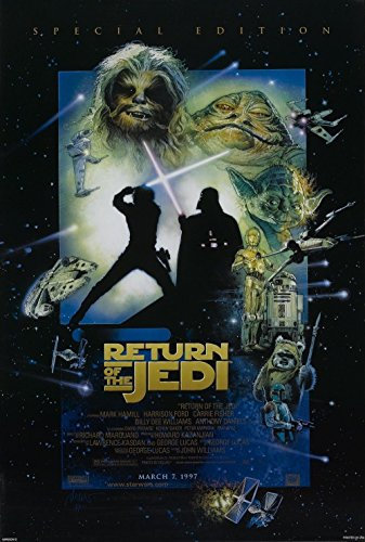 Close Up Die Rückkehr der Jedi Ritter: Special Edition (1999) | US Import Filmplakat, Poster [68 x 101 cm]