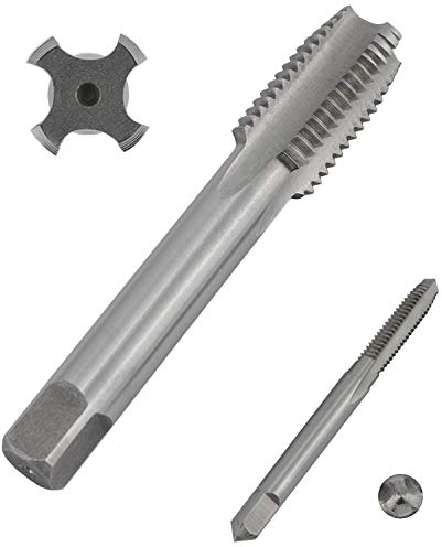 Corintian HSS Gewindebohrer Gewindeschneider Form D, Ø M1 - M24 – Universeller Einschnittgewindebohrer für Sack- & Durchgangsloch