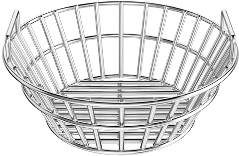 onlyfire Panier à cendres en acier inoxydable pour gril à œufs verts de taille moyenne