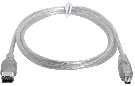 Cablecc 1394 6Pin a Firewire 400 IEEE 1394 4 Pin Maschio iLink Cavo Adattatore Cavo per Fotocamera Videocamera