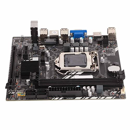 H61M Desktop Computer Motherboard, DDR3 LGA1155 CPU USB 3.0 Mainboard for I7 / I5 / I3, Dual Channel Quad Core VGA HD Multimedia Interface
