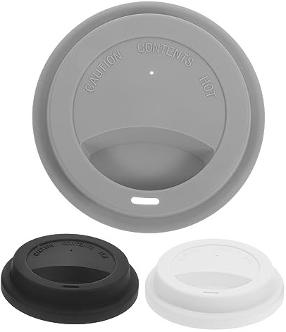 BESTonZON Couvercles En Silicone Pour Tasses, Couvercles En Silicone Réutilisables, Couvercle De Tasse à Café En Couvercle De Tasse De Voyage En Accessoire De Tasse Dessus De Tasse