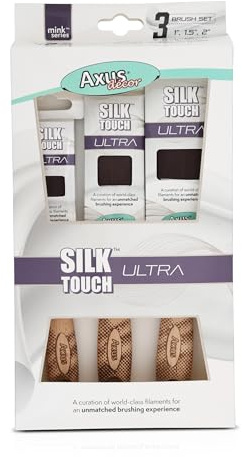 Axus Decor Silk Touch Ultra 3-pack målarpensel set AXU/BMVS3