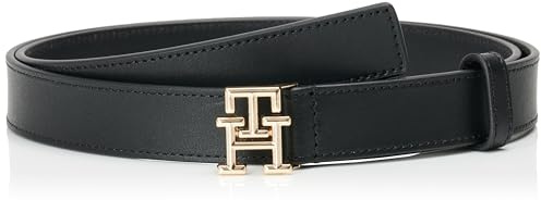 Tommy Hilfiger Damen Th Logo 2.5 Aw0aw17248 Verstellbarer Gürtel (1er Pack)