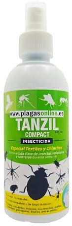 Spray Anti Ácaros y Anti Chinches e Insectos en Tejidos | Insecticida para Maletas de Viaje | Persistencia de 6 meses | 250ml