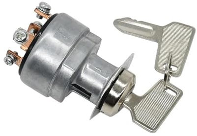 Blocchetto Accensione a Chiave Universale da 12V Interruttore di accensione escavatore blocco avviamento 47033 con 2 chiavi di accensione PC 301 per escavatore Yanmar C50R C60R C70R