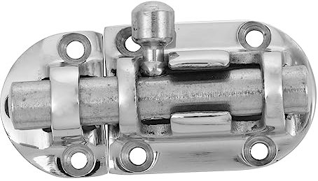 Tofficu 2pcs Door Latch Barrel Bolt Lock Gate Bolt Lock Window Latch Stainless Steel Hardware
