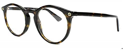 Gucci Brillengestelle GG01210-2-49 Rund Brillengestelle 49, Braun