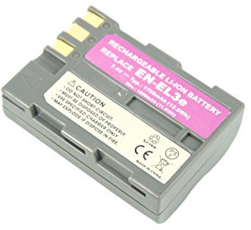 PowerSmart® 1700mAh Akku für Nikon D100, D200, D300, D300s, D50, D70, D70s, D80, D90, DSLR D700, EN-EL3e