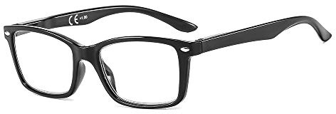 Suertree Lesebrille Feder Scharnier Sehhilfe Augenoptik Brille Lesehilfe für Damen Herren 2.0X BM151